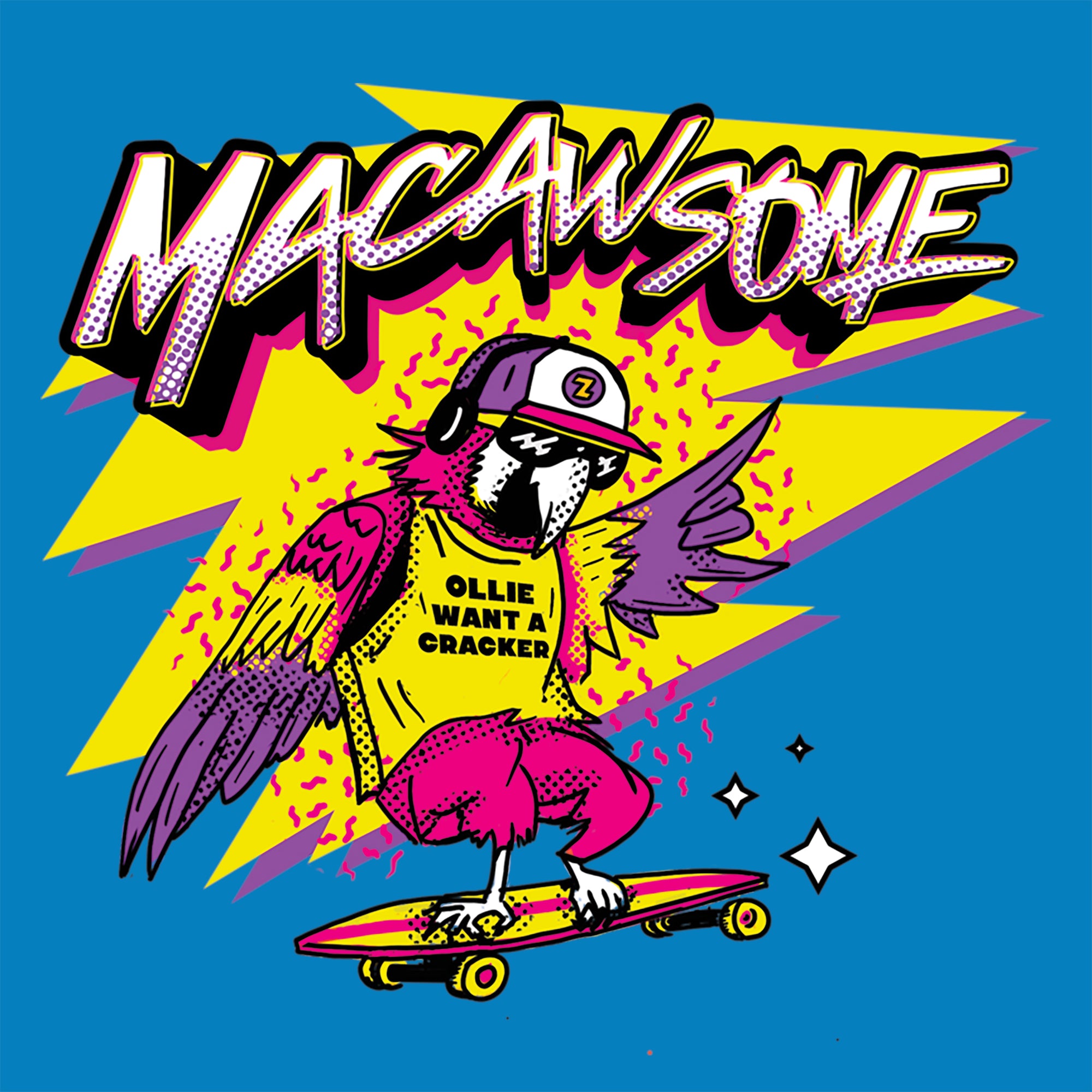 Macawsome | Kids' Graphic Tee | Sizes 2T-YXL