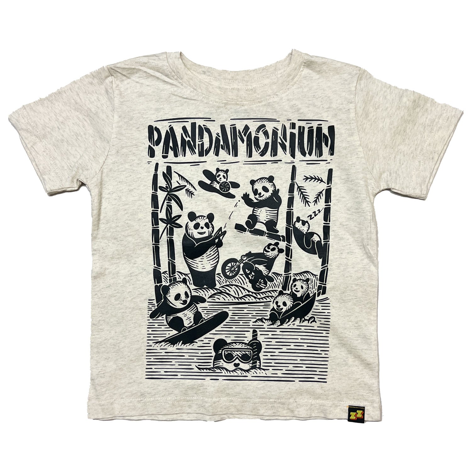 PANDAMONIUM | Kids' Graphic Tee | Sizes 2T-YXL